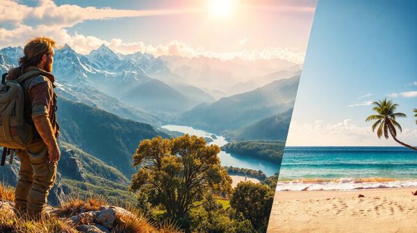 Top 3 types de voyages : aventure, culture ou détente ?